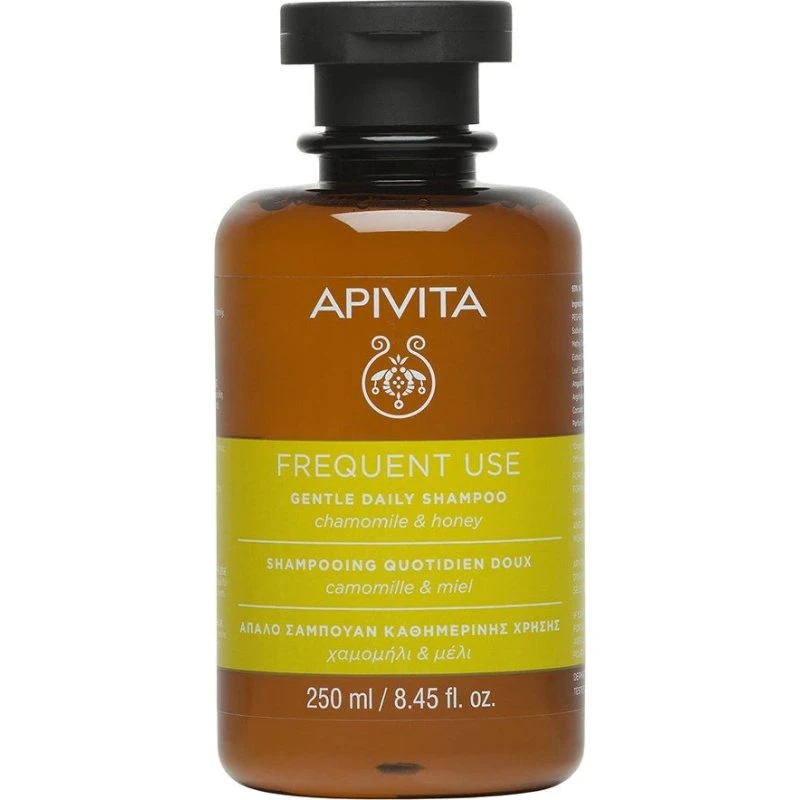 Apivita Delicate Daily Shampoo med Kamille & Honning, 250 ml
