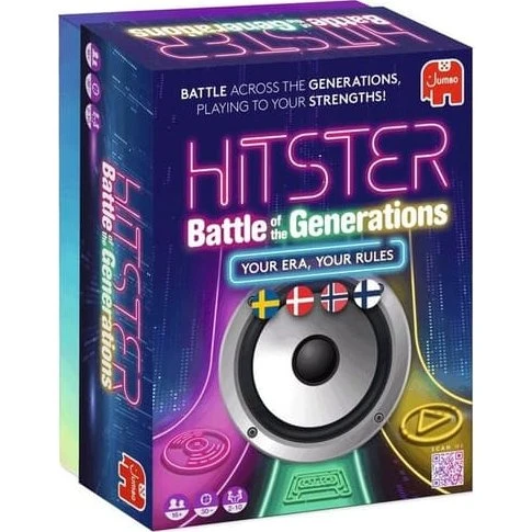 Hitster Battle of the Generations Nordic