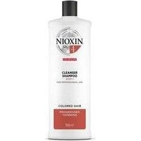 Nioxin System 4 Shampoo til fint, farvet og tyndt hår - 1000 ml