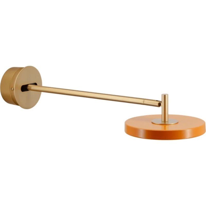 UMAGE Asteria Long LED-væglampe - Orange/Messing