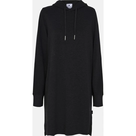 JBS of Denmark Kjole med hætte i sort bambusviskose