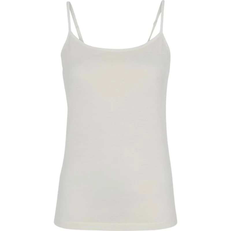 JBS of Denmark Uldtop med smalle stropper - Ivory - 2XL