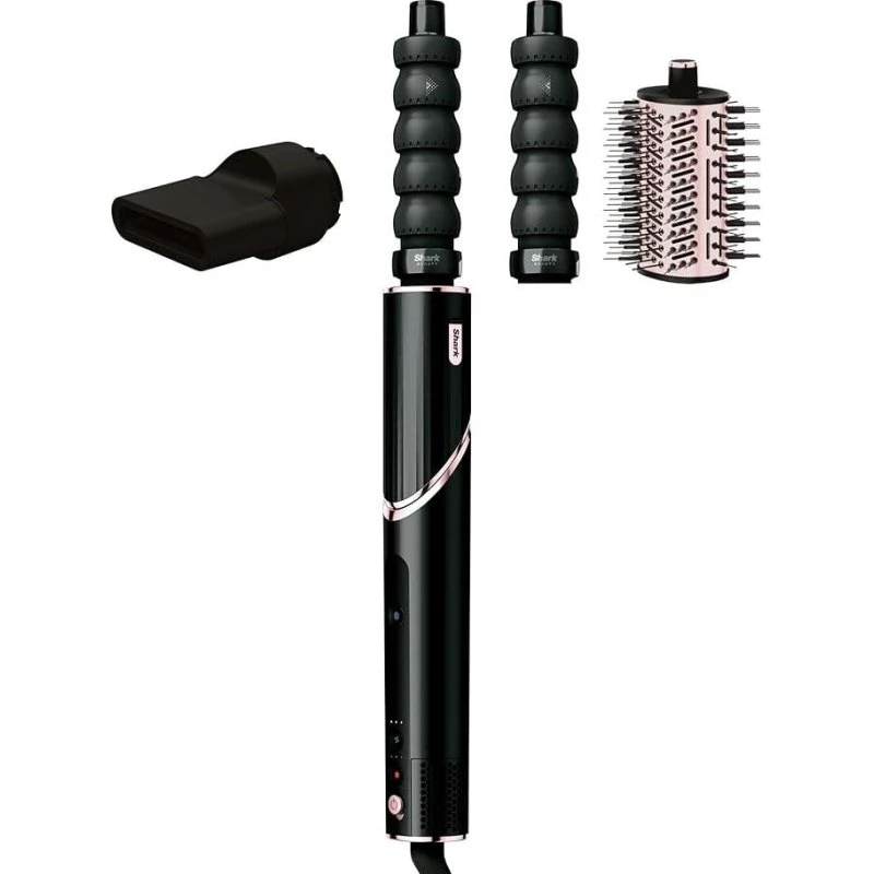 Shark FlexStyle 3-i-1 Luftstyling & Hårtørrer - Sort/Rosa HD426EU