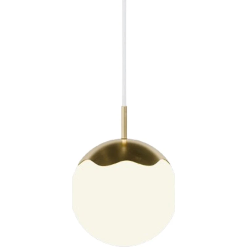 Rebello Decor Circle of Life pendel, hvid, Ø11 cm