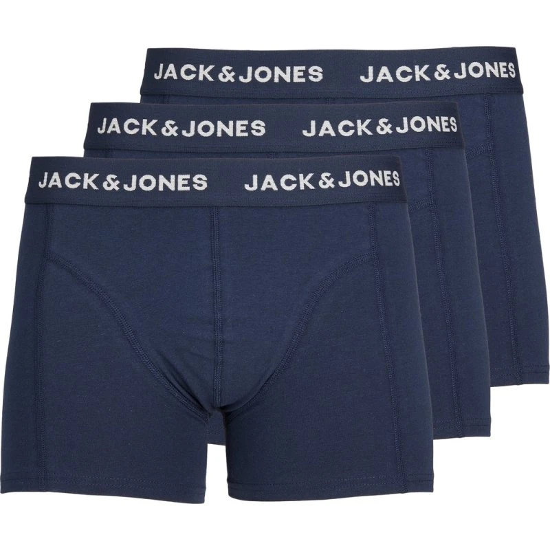 Jack & Jones 3-pack Trunks - Blue Night - XL