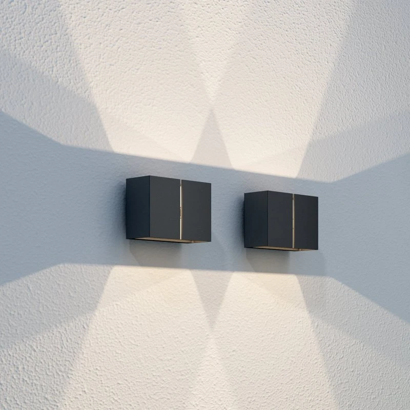 Loom Design Ask Udendørs Væglampe Black - Moderne LED