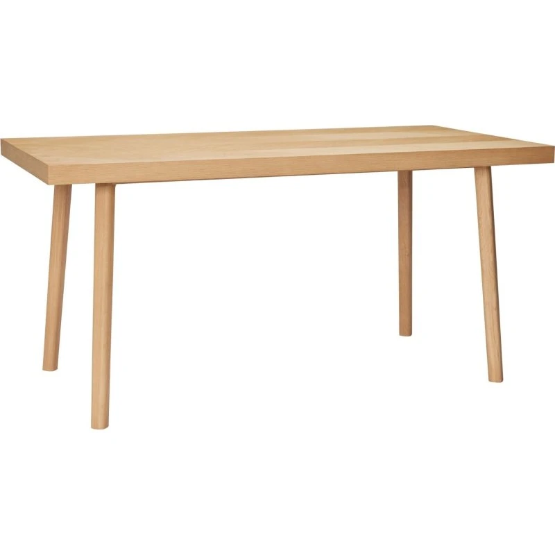 Hübsch Herringbone Spisebord Lille Natur 160x80 cm