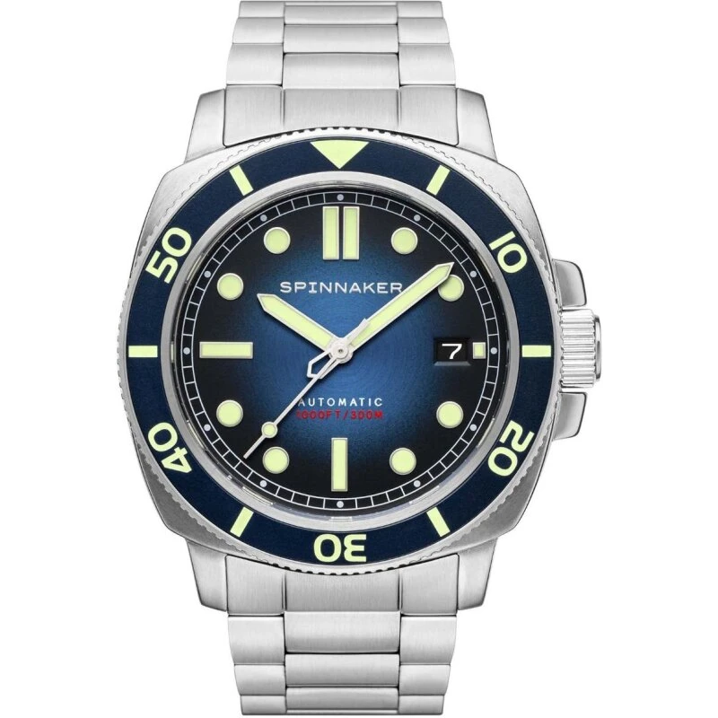 Spinnaker Hull Diver Automatic SP-5088-33 42 mm Ombre Rød