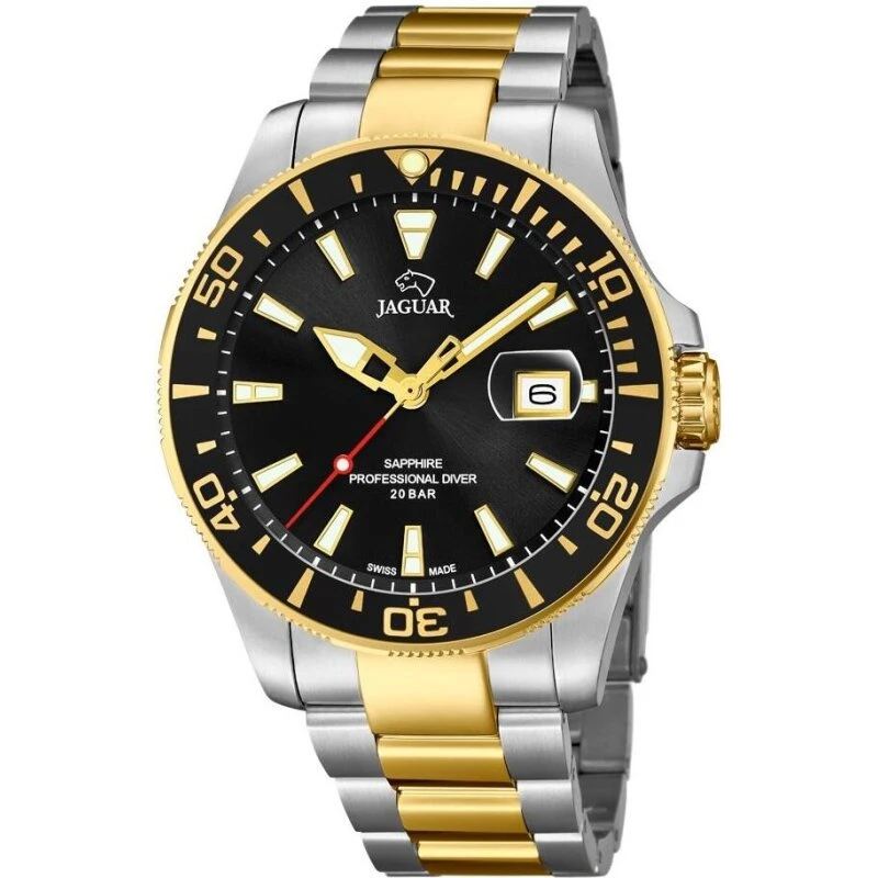 Jaguar Executive Diver J863/D 43,5 mm – stål/guld