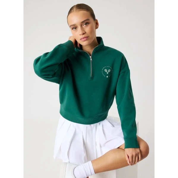 Björn Borg Borg Halfzip Sweatshirt - Grøn, XL