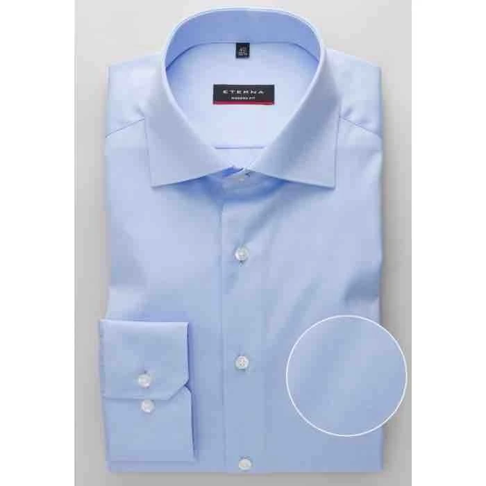 Eterna Redline Skjorte Modern Fit - Lys Blå - 38/S