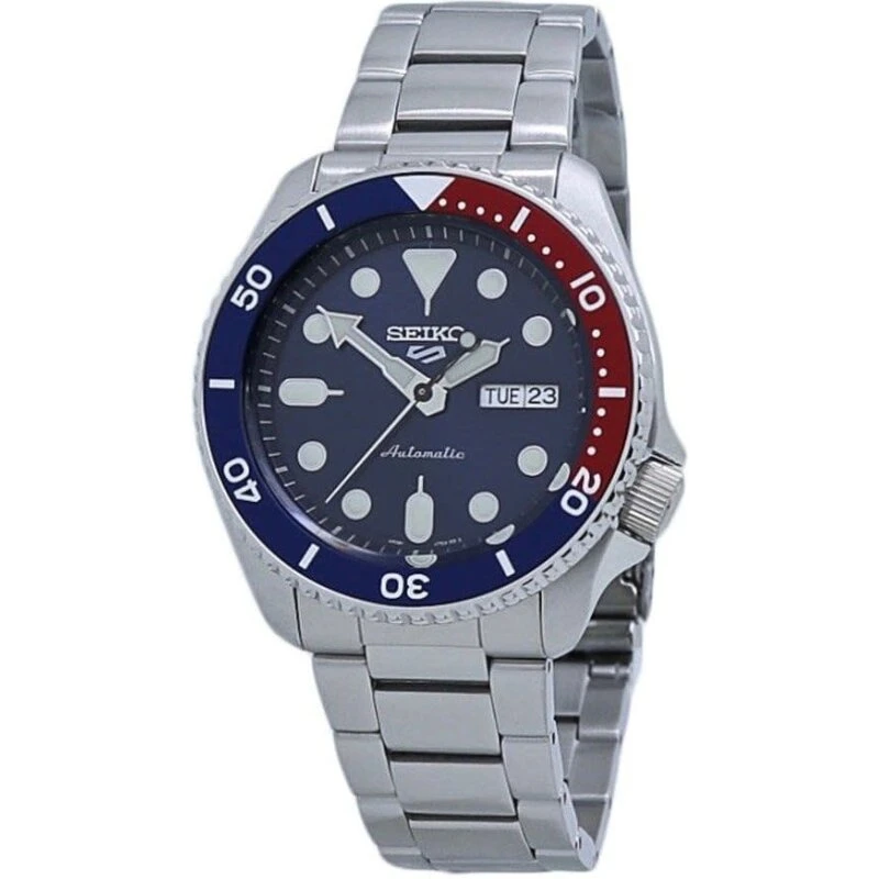 Seiko 5 Sports SRPD53K1 automatisk 43 mm blå skive