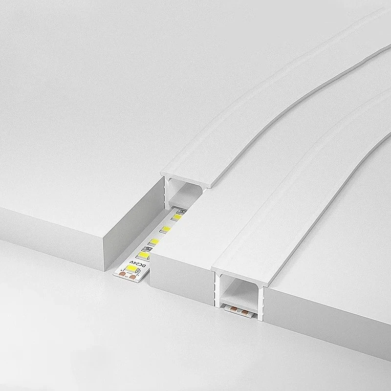 Silikoneprofil 13x11 til indfræsning - Hulmål 10x10mm