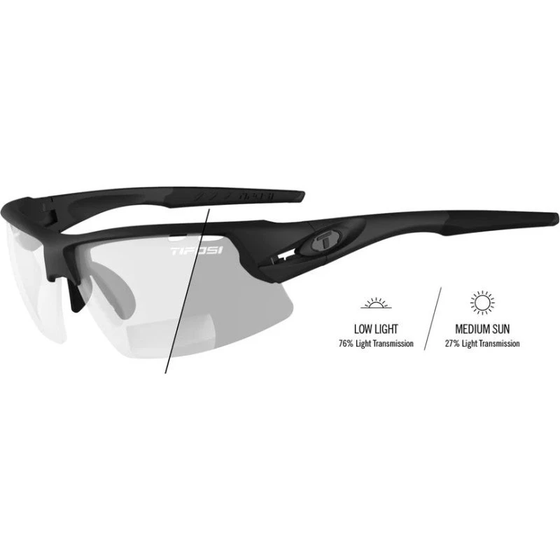 Tifosi Crit Blackout Reader Light Night Fototec +2,5
