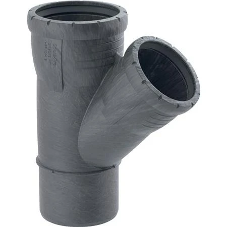 Geberit 393.332.14.1 Silent-Pro Grenrør 45° 75/50mm