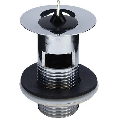 Viega bundventil med overløb 1 1/4" x 60x70 mm - Forkromet messing