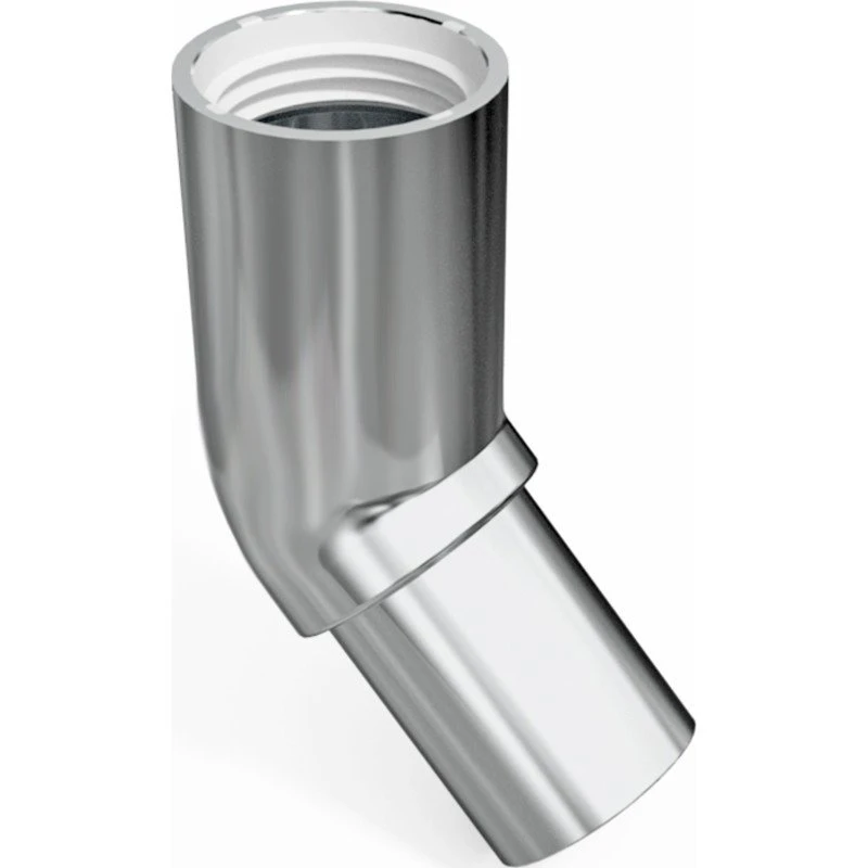 Purus Afløbsbøjning 45° Ø32 mm Krom PP