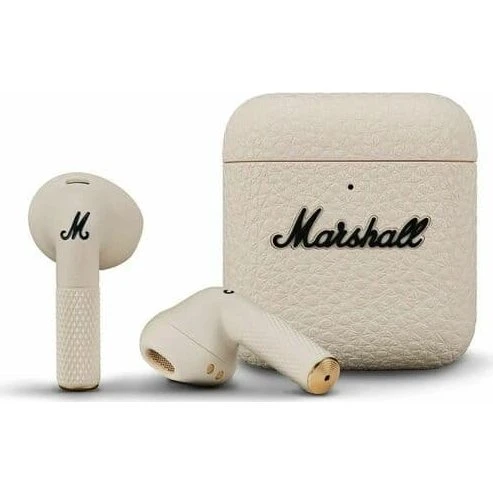 Marshall Minor IV Creme Trådløse In-ear Hovedtelefoner