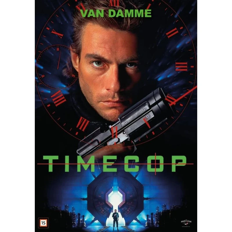 Timecop DVD - Jean-Claude Van Damme Sci-Fi Thriller