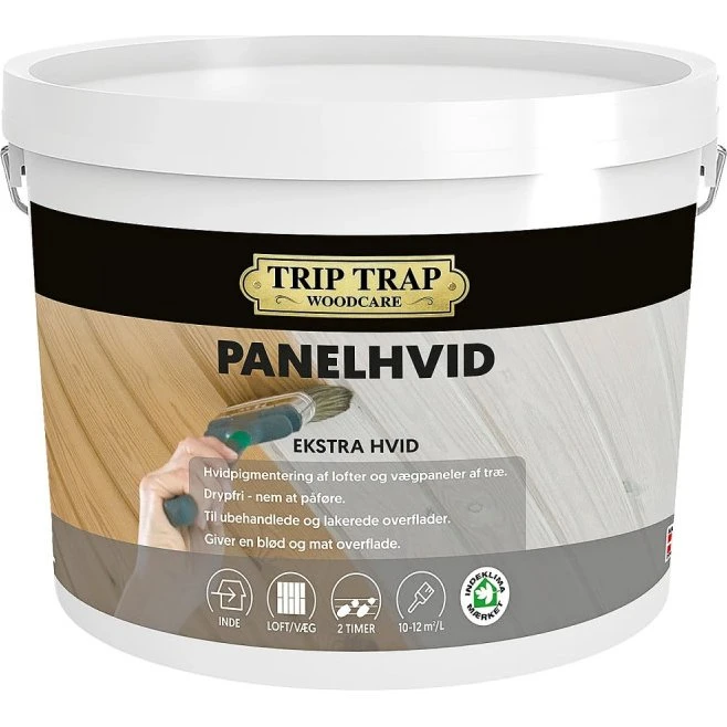 Trip Trap Panelhvid Ekstra Hvid 4L