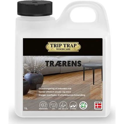 Trip Trap Trærens 1,0L - Til indendørs træoverflader