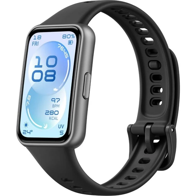Huawei Band 11 Aktivitetstracker med 4,11 cm AMOLED-skærm, Sort