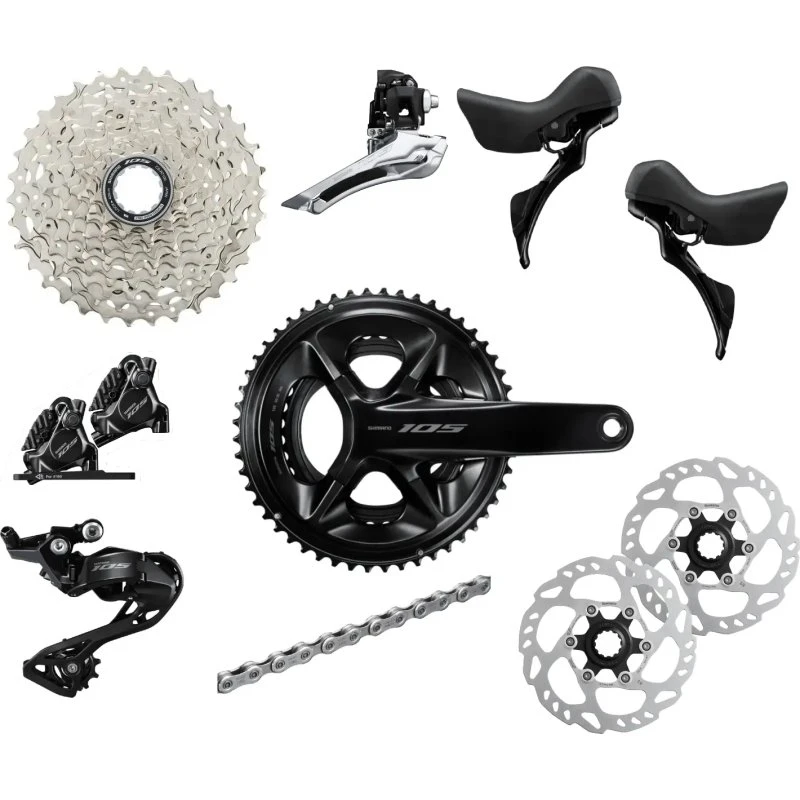 Shimano 105 R7120 12-speed hydraulisk skivegroupsæt