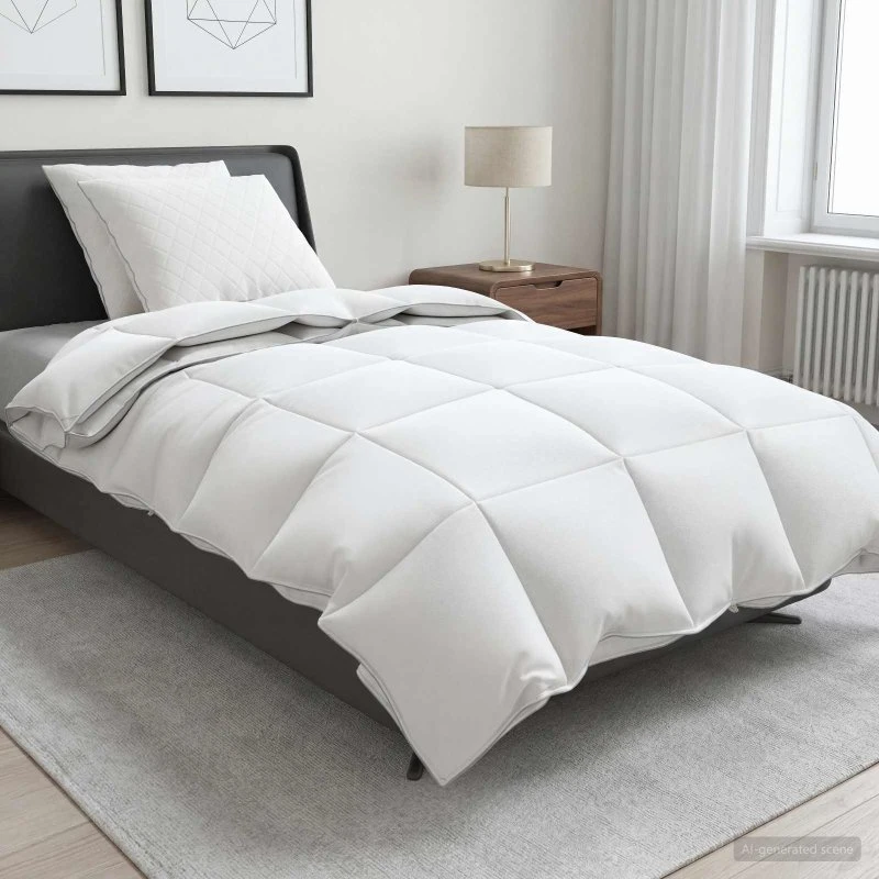 vidaXL FULDA 3-delt dyne sæt 140x220 cm med 90% gåsedun