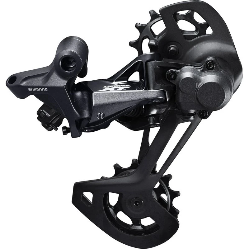 Shimano XT RD-M8120-SGS Shadow+ 12 gear, long cage, sort