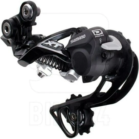 Shimano Deore XT RD-M786 10-speed Shadow+ bagskifter (sort)