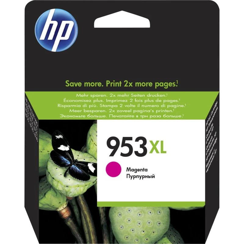HP 953XL Magenta Blækpatron - High Yield Original