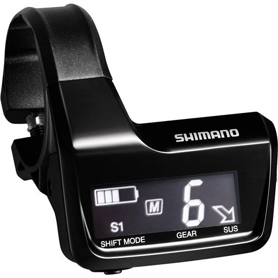 Shimano SC‑MT800 Deore XT display