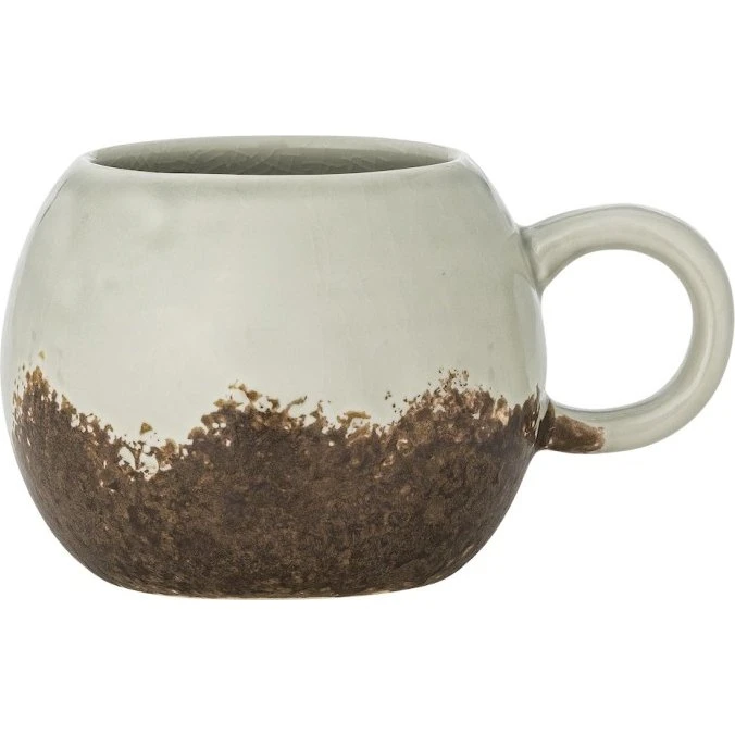 Bloomingville Paula Krus - Lys grågrøn stentøj 410 ml