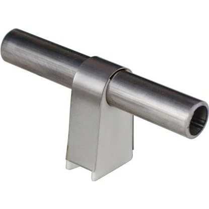 2CLICK Rørbærer Ø15x30mm Høj - Stål/POM