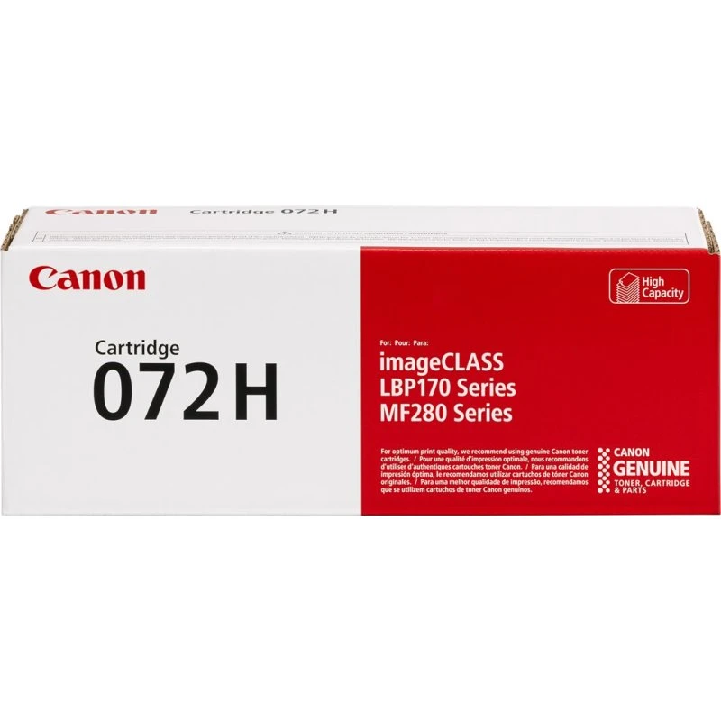 Canon 072 H Sort Toner til i-SENSYS MF287dw (4100 sider)