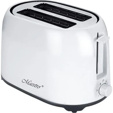 Maestro MR-702 Brødrister, 750W, 2 skiver - Hvid