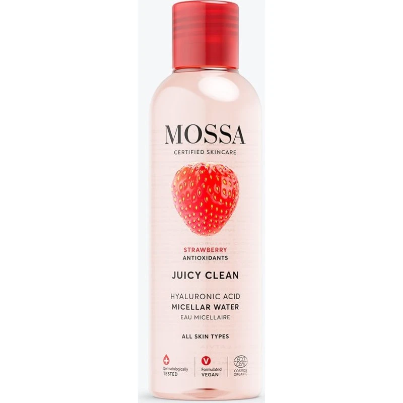 Mossa Cosmetics Juicy Micellar Water Strawberry Hyaluronic 50 ml