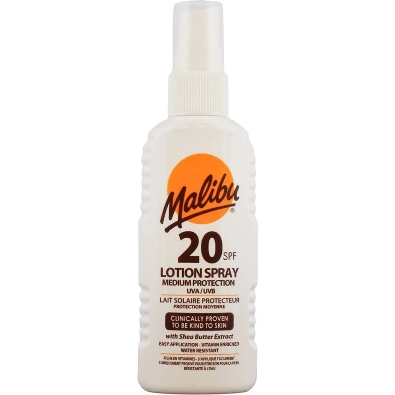 Malibu Sun Lotion Spray SPF20 100ml