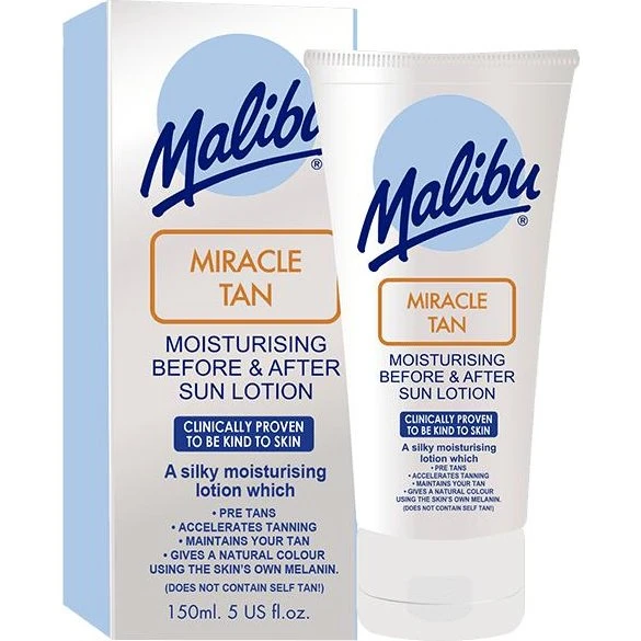 Malibu Miracle Tan Before & After Sun Lotion 150ml