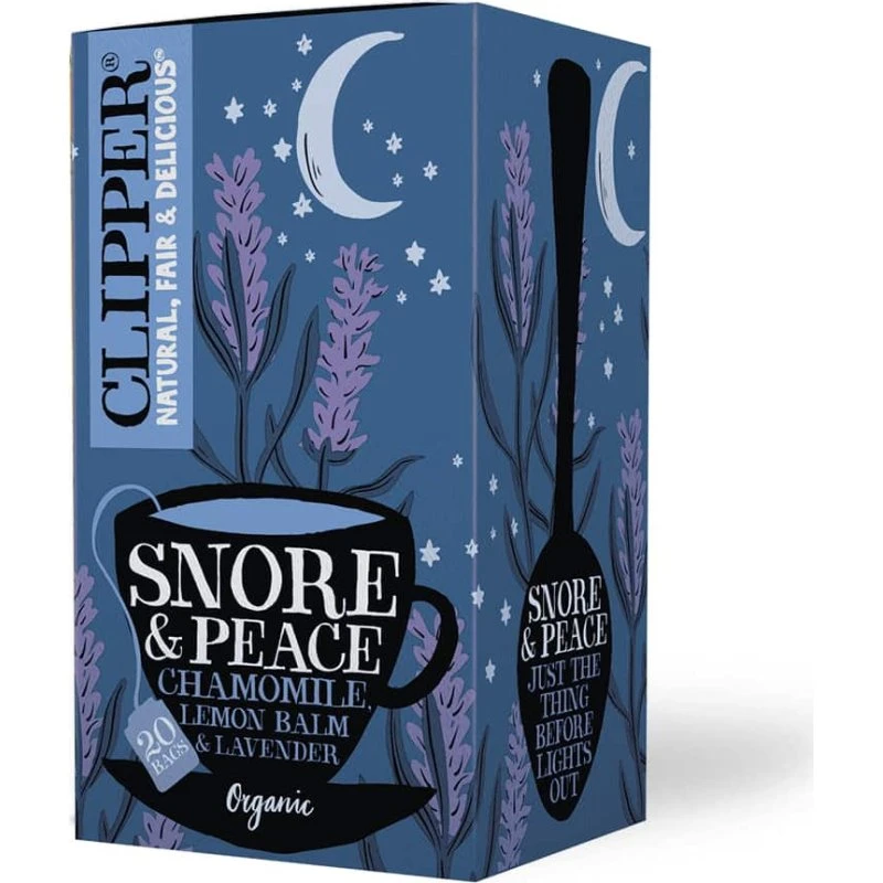 Clipper Snore and Peace Økologisk Te, 20 stk.