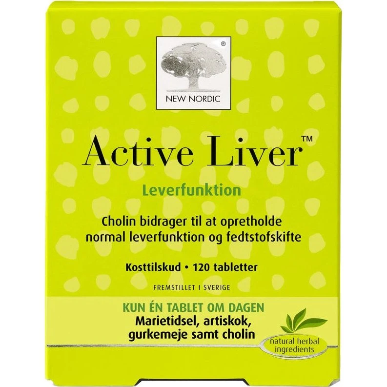 New Nordic Active Liver - 120 stk.