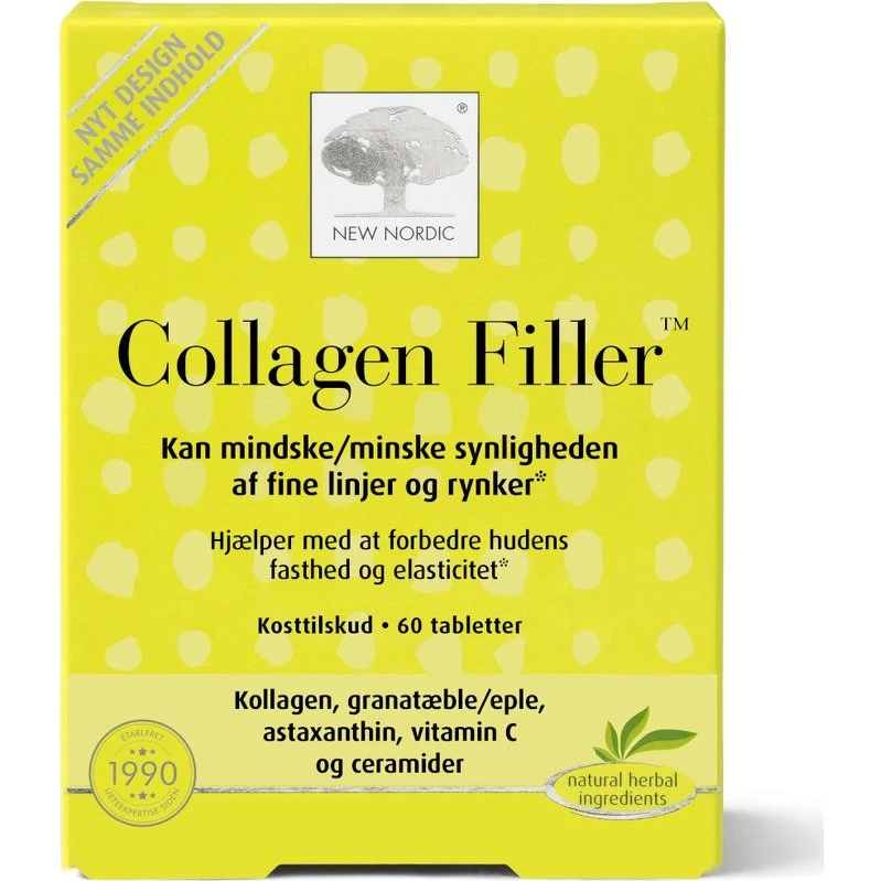 New Nordic Skin Care Collagen Filler - 60 stk.