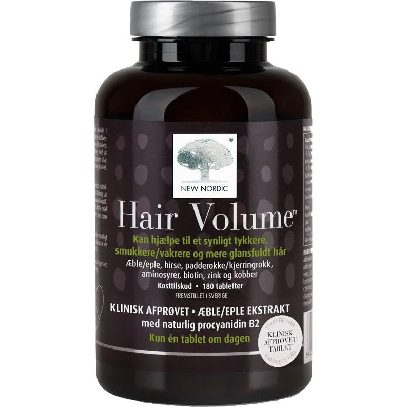 New Nordic Hair Volume 180 stk.
