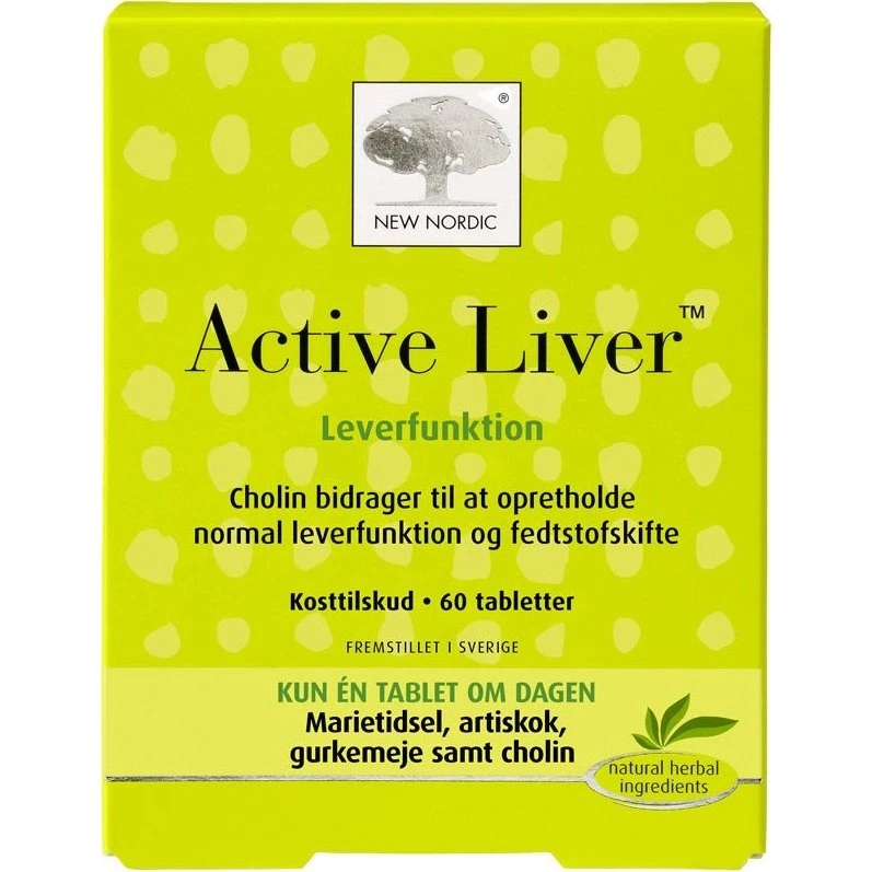 New Nordic Active Liver - 60 stk.