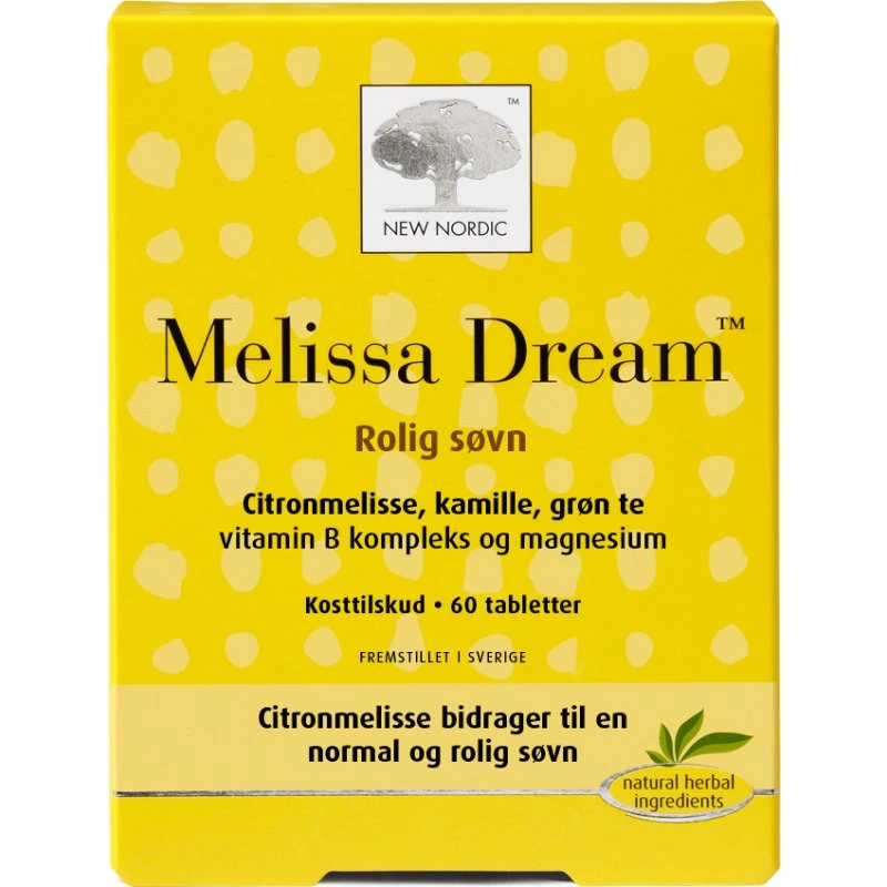 New Nordic Melissa Dream 60 tabl.