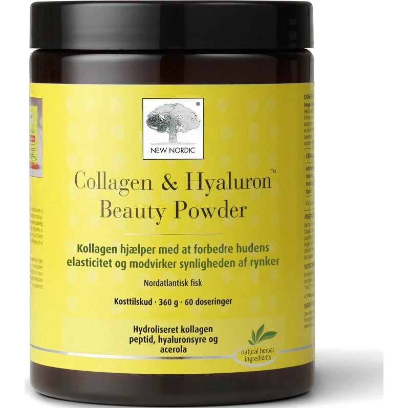 New Nordic Collagen & Hyaluron Beauty Powder 360 g