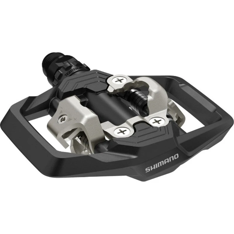 Shimano ME700 Trail SPD-pedaler (sort)
