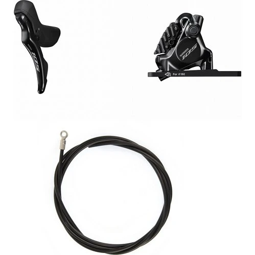 Shimano 105 R7170 front skivebremsesæt (ST-R7120 + BR-7170)