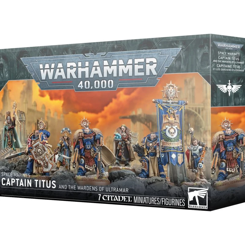Games Workshop Warhammer 40,000 Captain Titus & Wardens of Ultramar