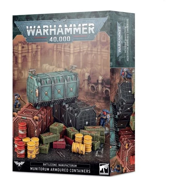 Games Workshop Battlezone Munitorum Armoured Containers